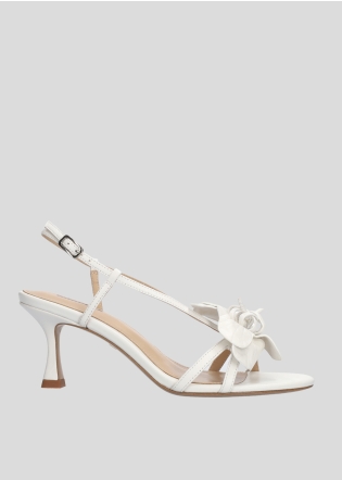 Sandalias Tacon LOLA CRUZ Mod.035Z13BK blanco