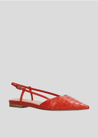 Bailarinas LOLA CRUZ Mod.109Z55BK rojo