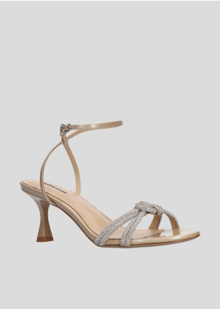 Sandalias Tacon LOLA CRUZ Mod.265Z17BK nude