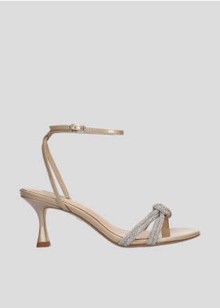 Sandalias Tacon LOLA CRUZ Mod.265Z17BK nude