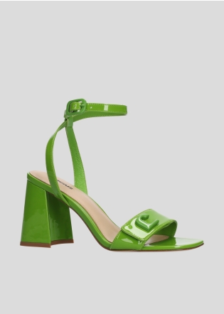 Sandalias Tacon LOLA CRUZ Mod.313Z20BK pistacho