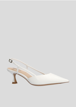 Zapatos Tacon LOLA CRUZ Mod.108Z13BK blanco