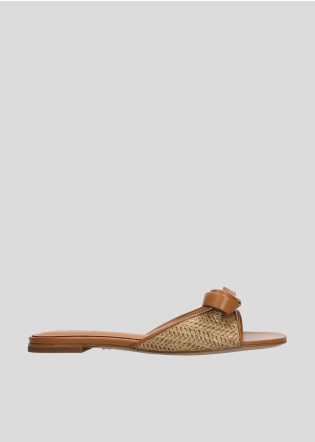 Mules LOLA CRUZ Mod.197Z68BK cuero