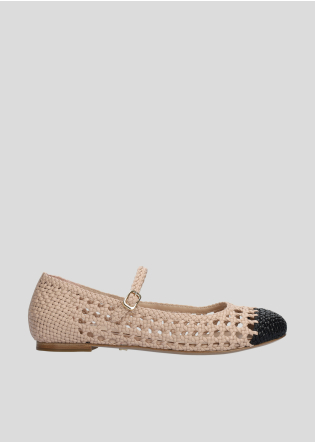 Bailarinas LOLA CRUZ Mod.002Z15BK nude