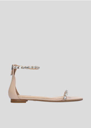 Sandalias Planas LOLA CRUZ Mod.214Z07BK nude