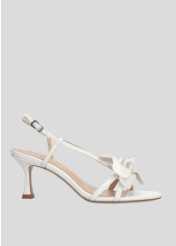 Sandalias Tacon LOLA CRUZ Mod.035Z13BK blanco