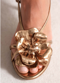 Sandalias Tacon LOLA CRUZ Mod.035Z17BK oro