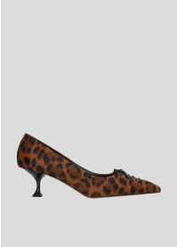LOLA CRUZ Pumps Mod. 072Z90BK leopard