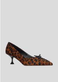 LOLA CRUZ Pumps Mod. 072Z90BK leopard