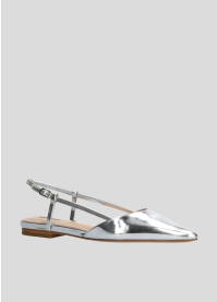 Zapatos planos LOLA CRUZ Mod.109Z17BK plata