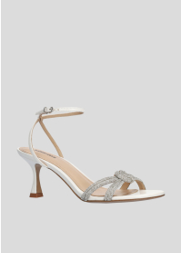 Sandalias Tacon LOLA CRUZ Mod.265Z13BK blanco