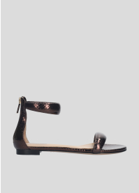 Sandalias Planas LOLA CRUZ Mod.153Z51BK marron