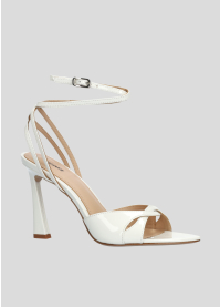 Sandalias Tacon LOLA CRUZ Mod.265Z20BK blanco