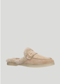 Loafers LOLA CRUZ Mod.095Z30BK beige