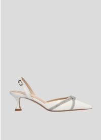 Salones LOLA CRUZ Mod.259Z13BK blanco