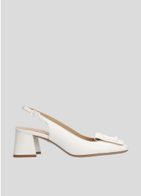 Zapatos de salón LOLA CRUZ Mod.082Z13BK blanco