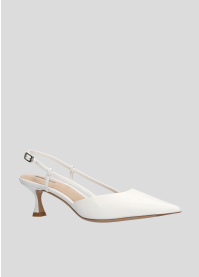 Zapatos Tacon LOLA CRUZ Mod.108Z13BK blanco