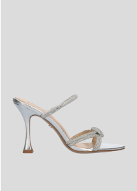 Sandalias Tacon LOLA CRUZ Mod.263Z19BK plata