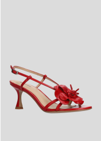 Sandalias Tacon LOLA CRUZ Mod.035Z13BK rojo