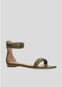 Sandalias Planas LOLA CRUZ Mod.153Z13BK verde kaki