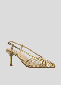 Sandalias Tacon LOLA CRUZ Mod.134Z51BK oro