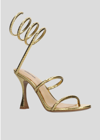 Sandalias Tacon LOLA CRUZ Mod.346Z51BK oro