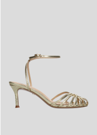 Sandalias Tacon LOLA CRUZ Mod.137Z59BK oro